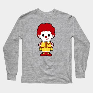 Ronald Mcdonald Chibi Long Sleeve T-Shirt